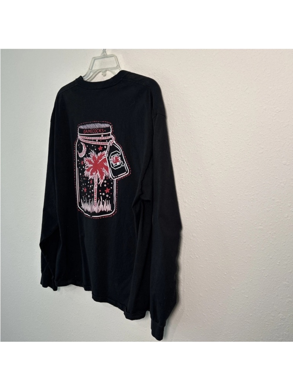Y2K South Carolina Gamecocks Mason Jar Tailgate Hanes Long Sleeve Shirt Sz XL - Picture 8 of 9